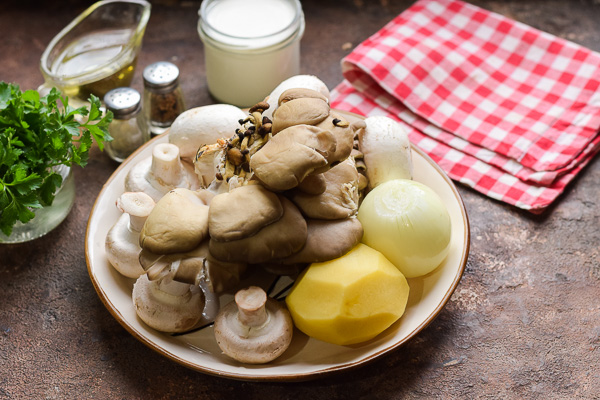грибной крем-суп рецепт фото 1